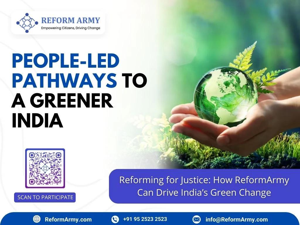People-Led Pathways to a Greener India