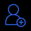 Icon - Add Contacts and Email Content